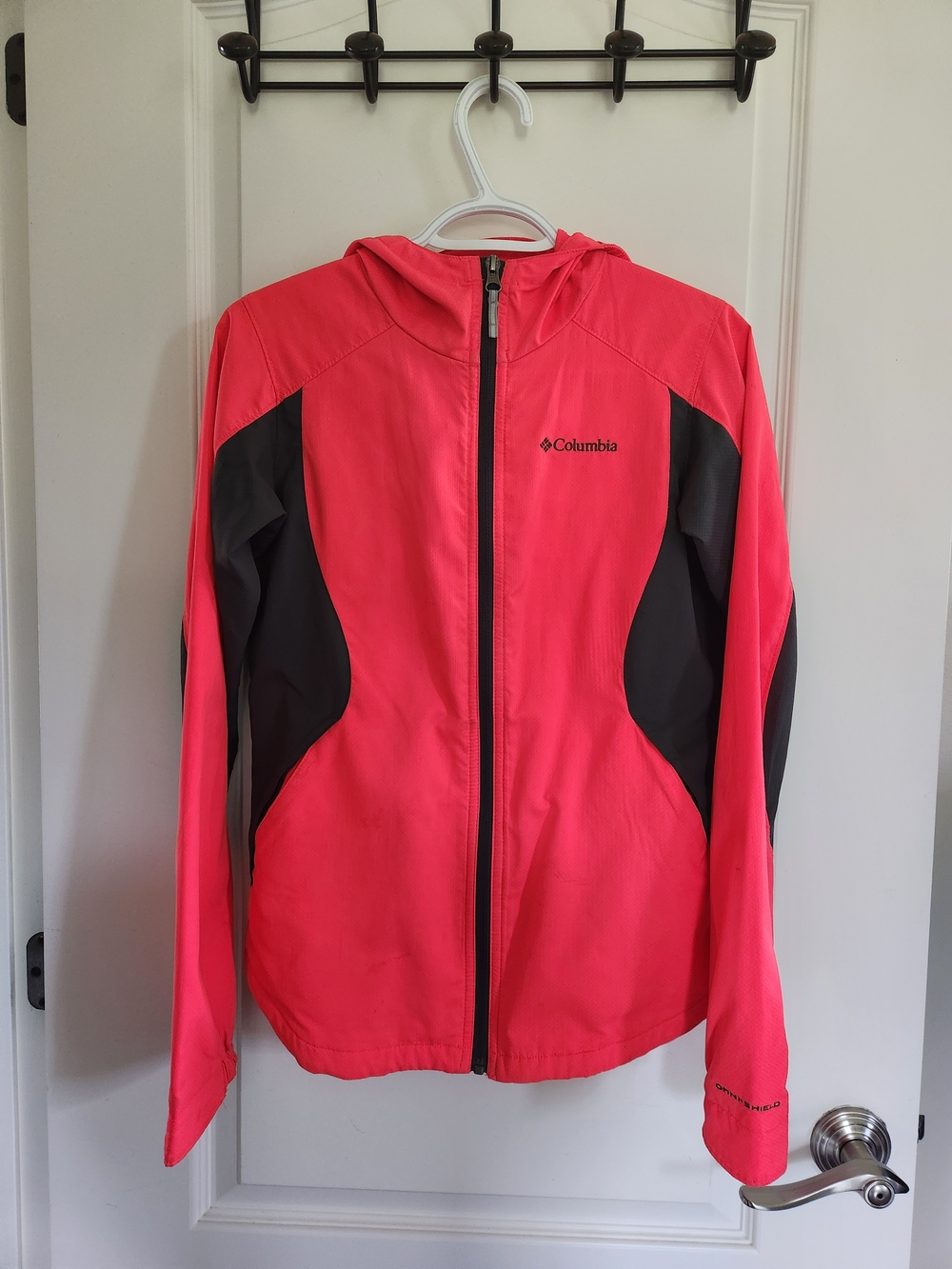 Columbia Women's Pink Hooded Softshell Jacket